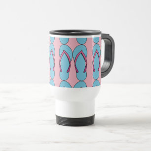 Beach Flip Flops Travel Mug