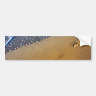 Beach Footsteps Bumper Sticker