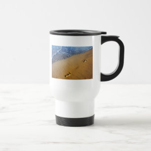 Beach Footsteps Travel Mug