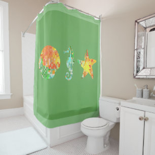 Beach Fresh Shower Curtain