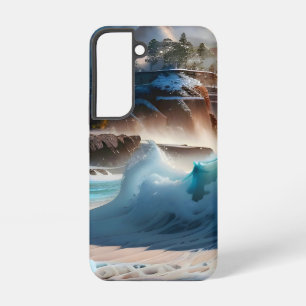 Beach Front Ocean Waves Landscape 1 Samsung Galaxy Case