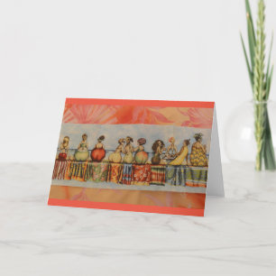 Beach fruit bums card