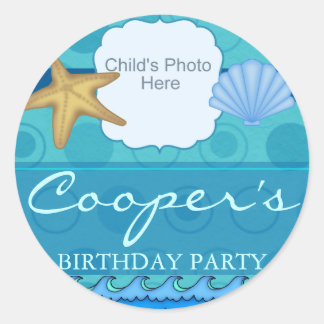 Beach Fun Photo Sticker