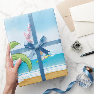 Beach Fun Wrapping Paper