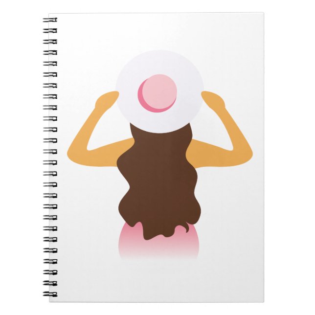 Beach Girl Notebook (Front)
