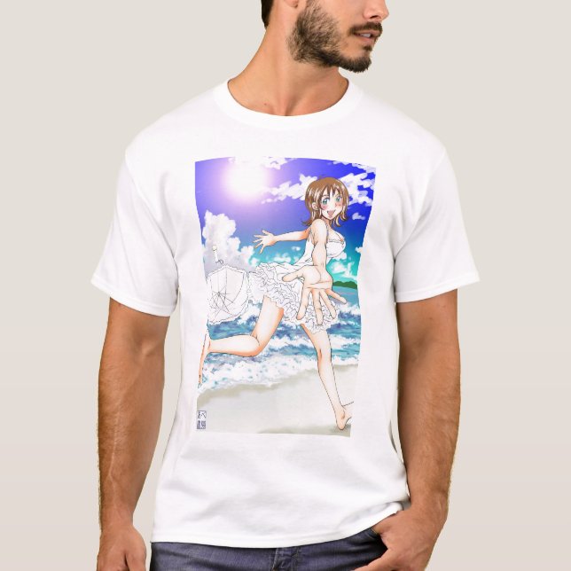 Beach girl T-Shirt (Front)