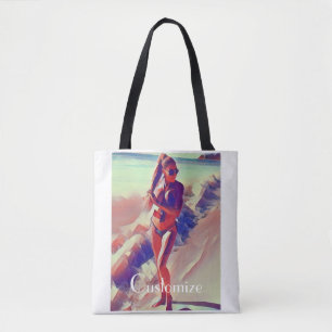 Beach Girl Thunder_Cove Tote Bag