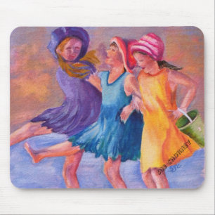 BEACH GIRLFRIENDS MOUSEPAD