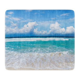 Beach Glass Cutting Board