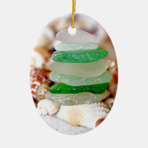 Beach Glass Ornament