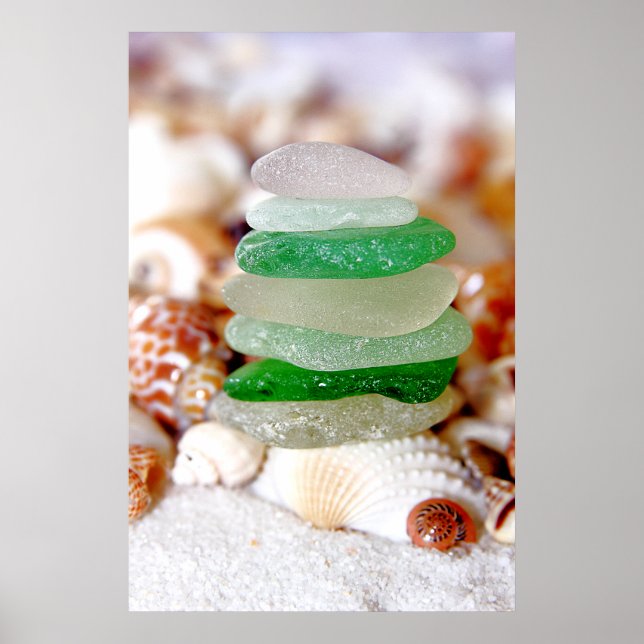 Beach Glass Poster (Front)