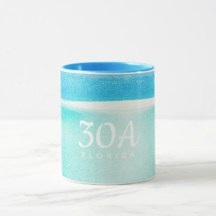 Beach Glitter Sparkling Sand Ocean 30A Mug