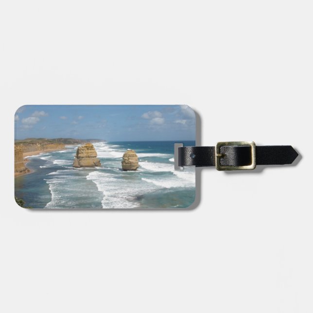 Beach Glow Luggage Tag (Front Horizontal)