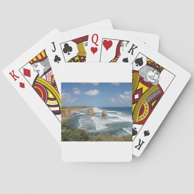 Beach Glow Playing Cards (Back)