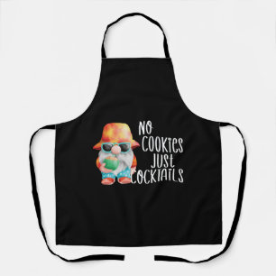 Beach Gnome No Cookies Tropical Apron