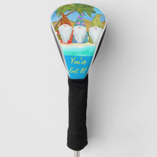 BEACH GNOMES       GOLF HEAD COVER