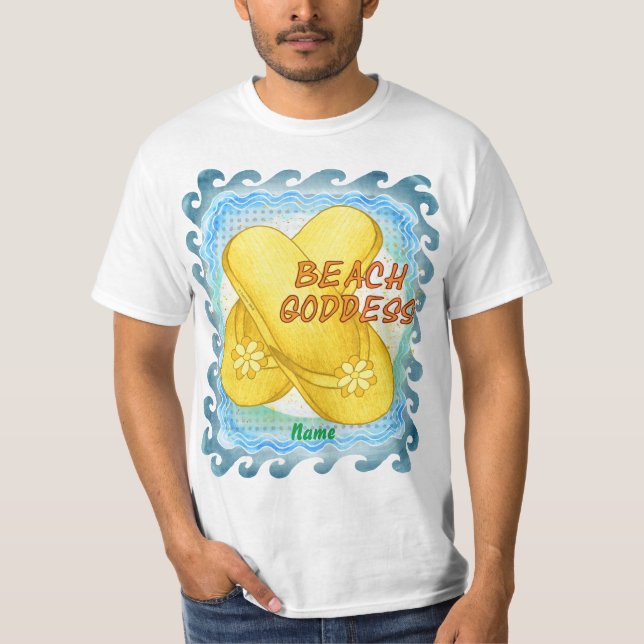 Beach Goddess  T-Shirt (Front)