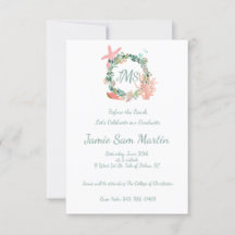 Beach Graduation Party Invite | Announcement 