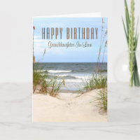 Beach Granddaughter-In-Law Birthday