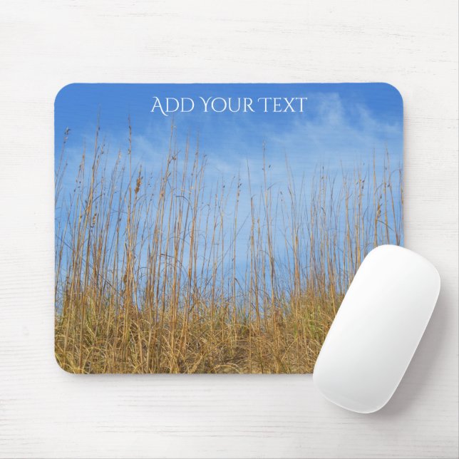 Beach Grass by Shirley Taylor Mouse Pad (With Mouse)