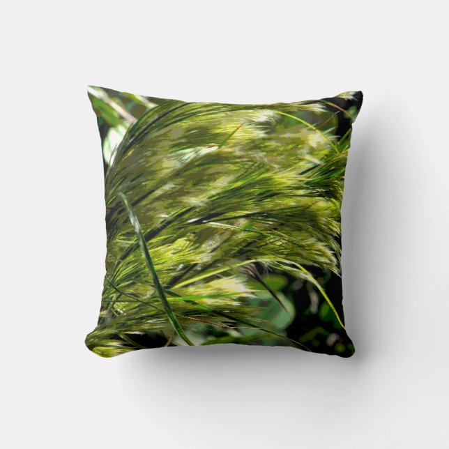 Beach Grass in the Breeze Cushion (Front)