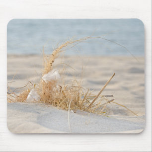 Beach Grass with feather Mouse Mat
