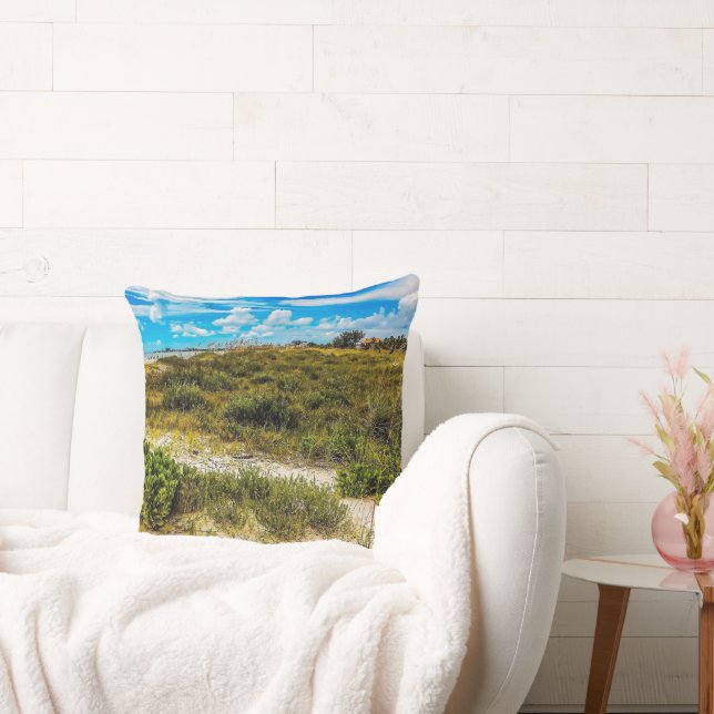 Beach Greens Cushion (Couch)