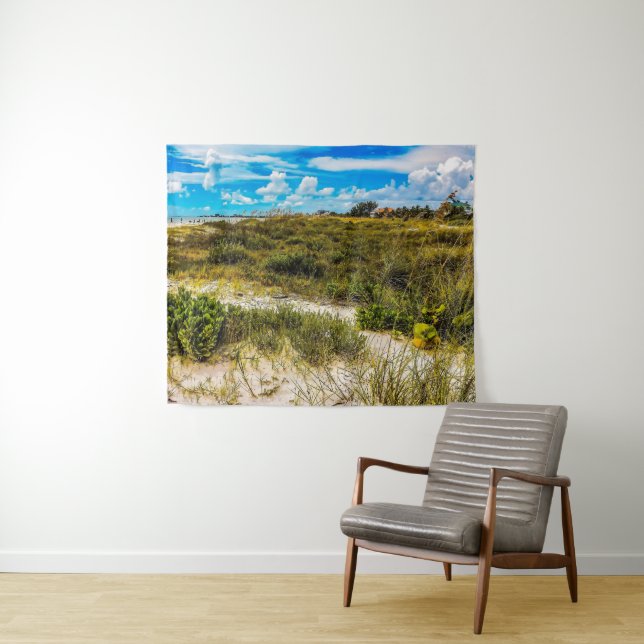Beach Greens Tapestry (In Situ (Horizontal))