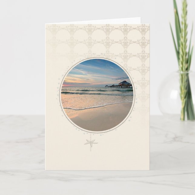 BEACH - Greeting Card (Front)