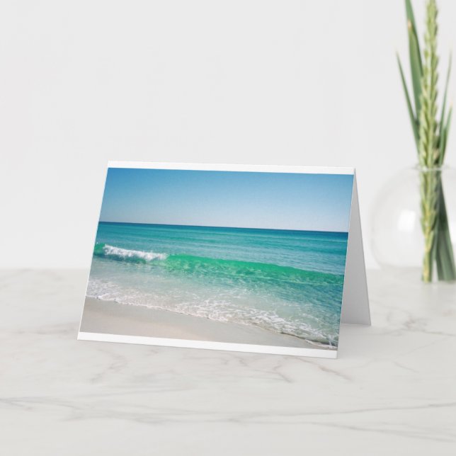 Beach Greeting Card All Occasion (Front)