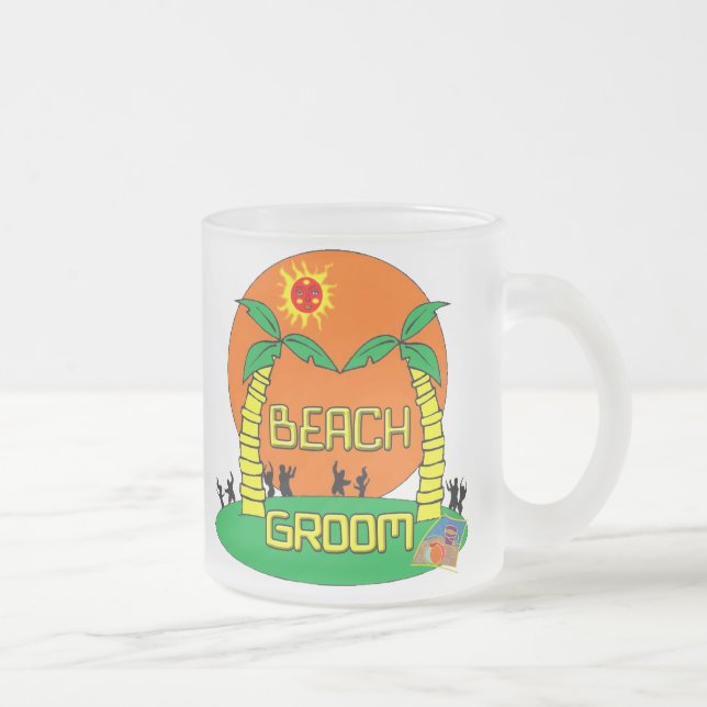 Beach Groom Mug (Right)