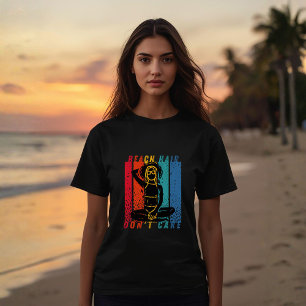 Beach Hair Don’t Care Fun Summer Beach Quote T-Shirt