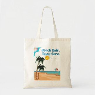 Beach Hair, Don’t Care.tote bag