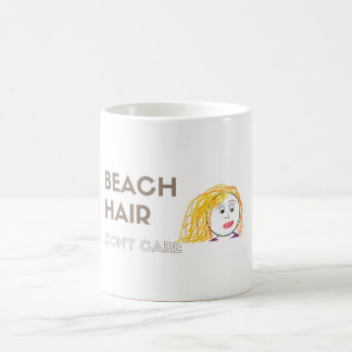 Beach Hair, Don't Care Coffee Mug