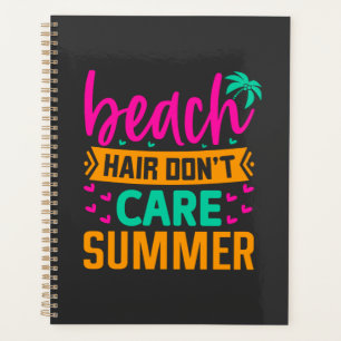 Beach Hair Don't Care Summer-54804 Planner