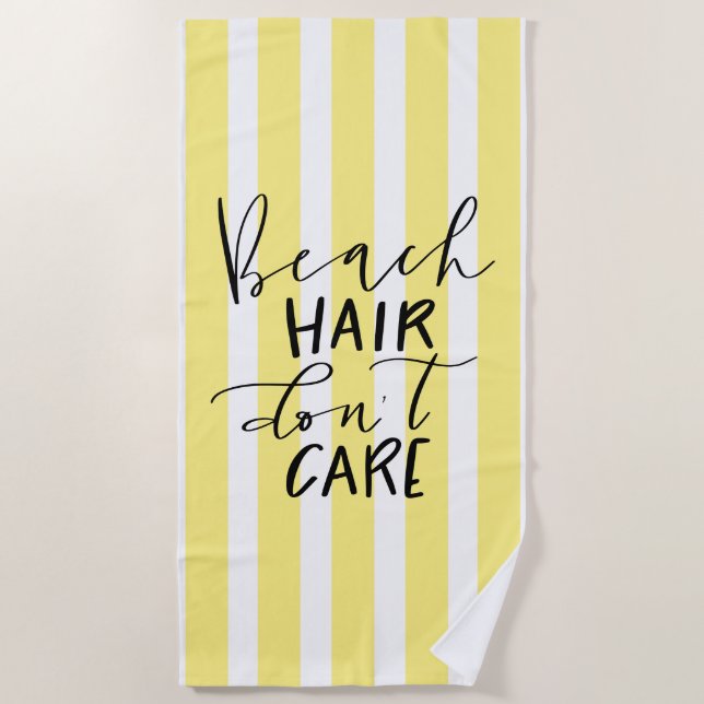 Beach Hair Don't Care Towel (Front)