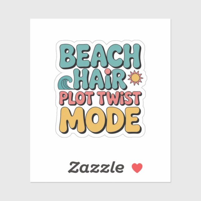 Beach Hair Plot Twist Summer Vibes (Sheet)