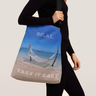 Beach Hammock (customisable) Tote Bag