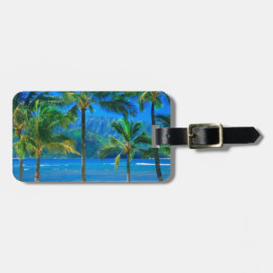 Beach Hammock Kauai Hawaii Luggage Tag