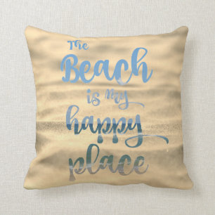 Beach Happy Place Cushion