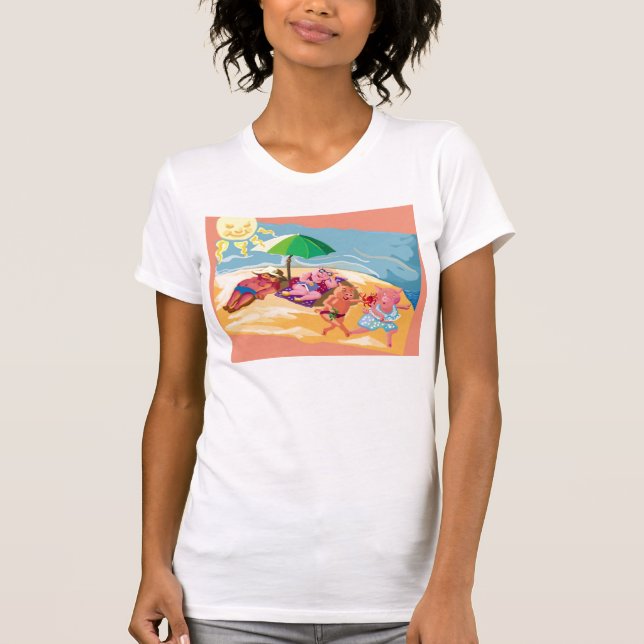 Beach holiday T-Shirt (Front)