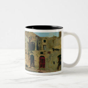 Beach House at Sorrento Two-Tone Coffee Mug