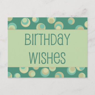 Beach House • Birthday Postcard