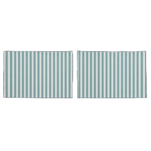 Beach House Blue and White Relaxed Coastal Pillowcase