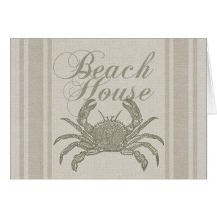 Beach House Crab Seashore