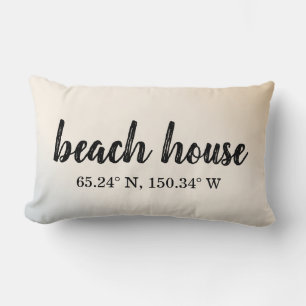 Beach House Custom Coordinates Lumbar Cushion