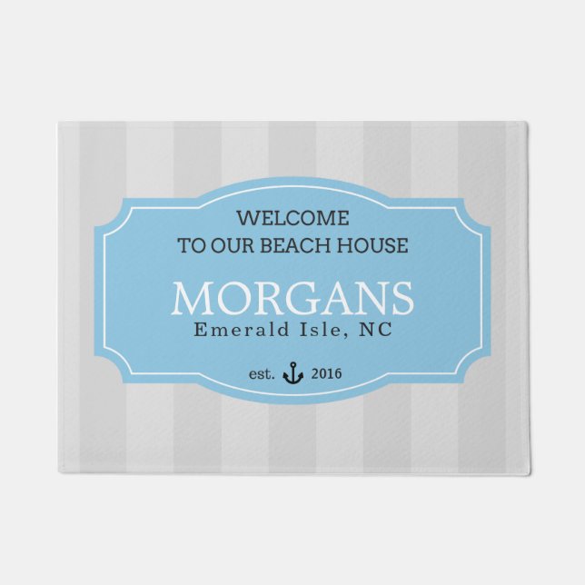 Beach house doormat (Front)