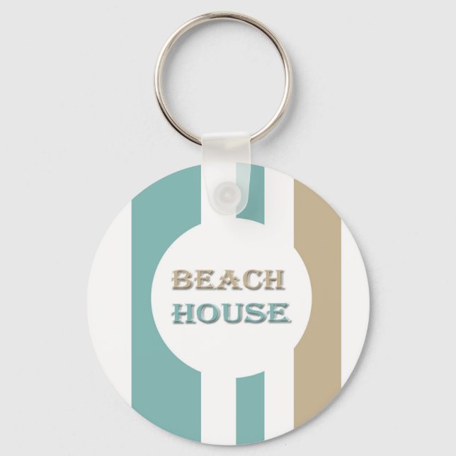 Beach House Key Ring (Front)