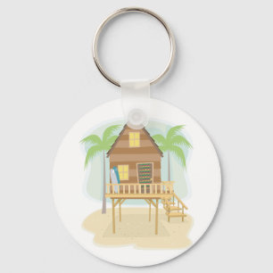 Beach House Keychain