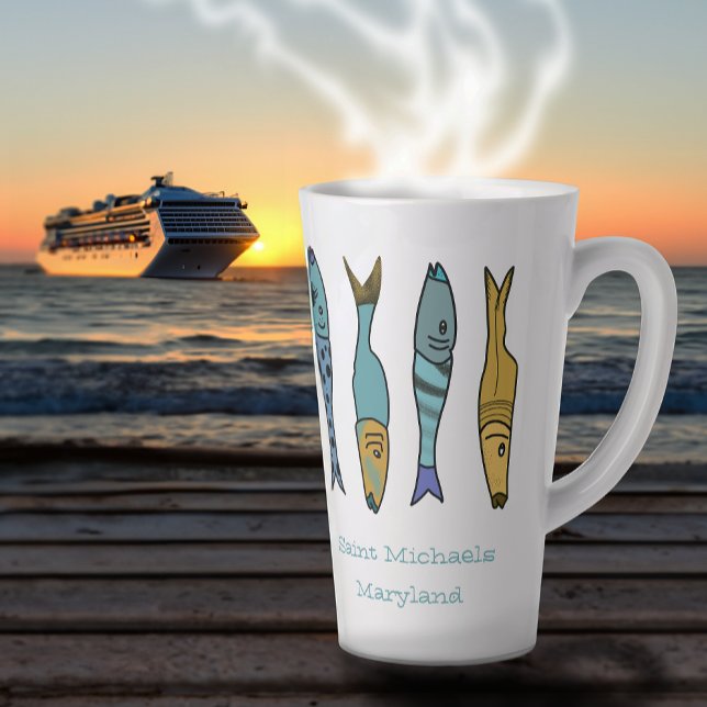 Beach House  Latte Mug (Creator Uploaded)